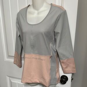 Stella Mccartney Adidas 3/4 sleeve Top Large